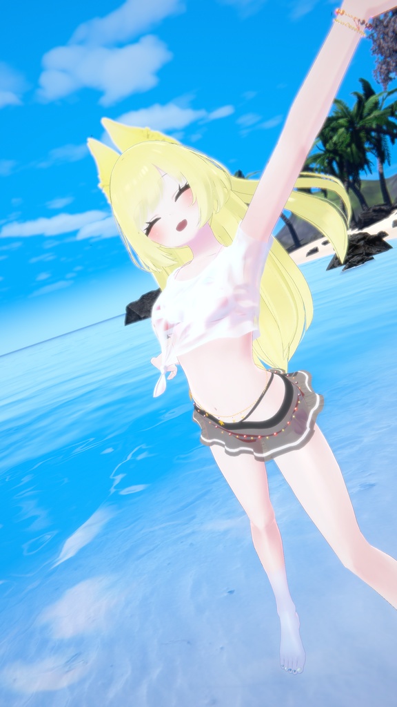 【VRChat】 Leefa & Lunalitt 「輝けビーチ」
