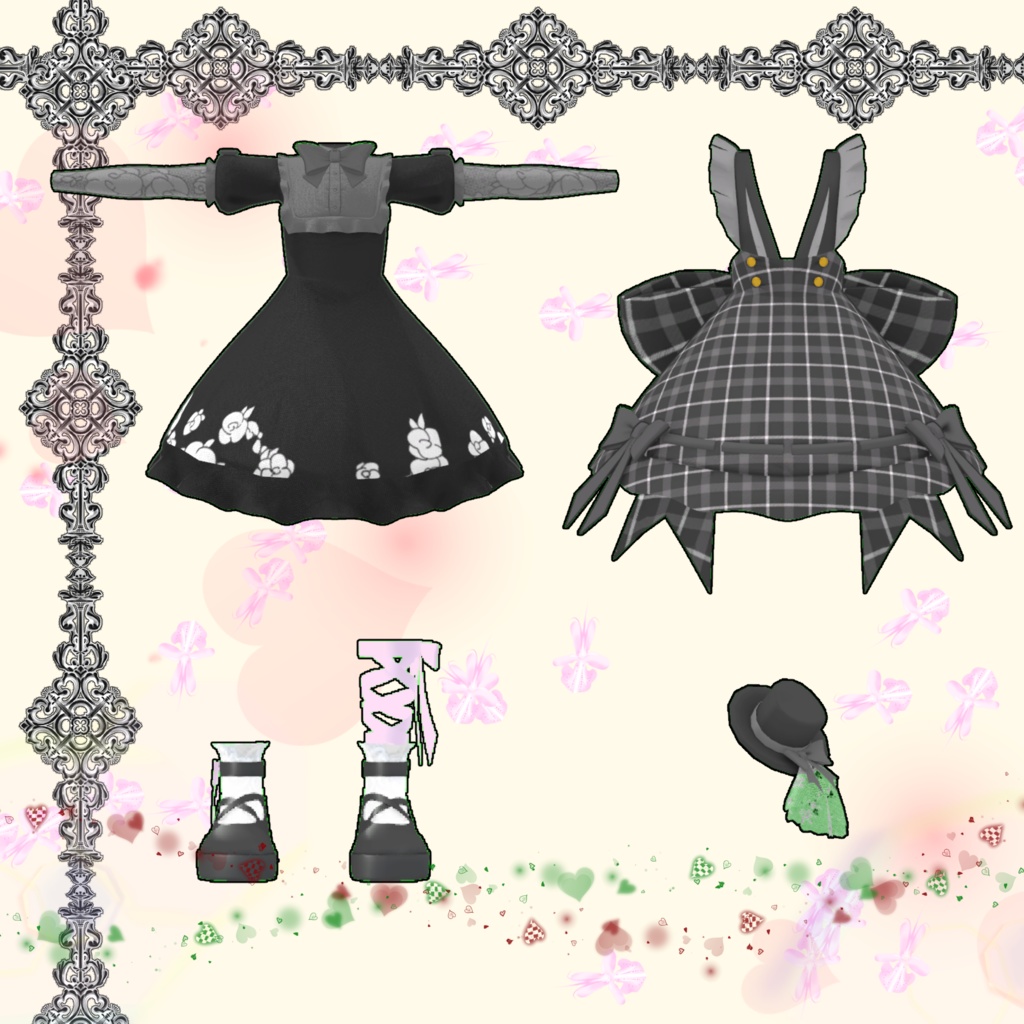 【VRChat】 10アバター対応 「クラシックマリィ」