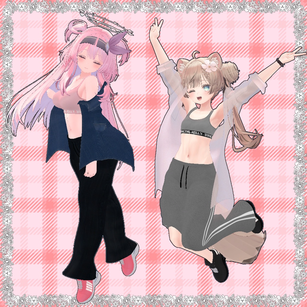 【VRChat】 8アバター対応 「Melly Dance」