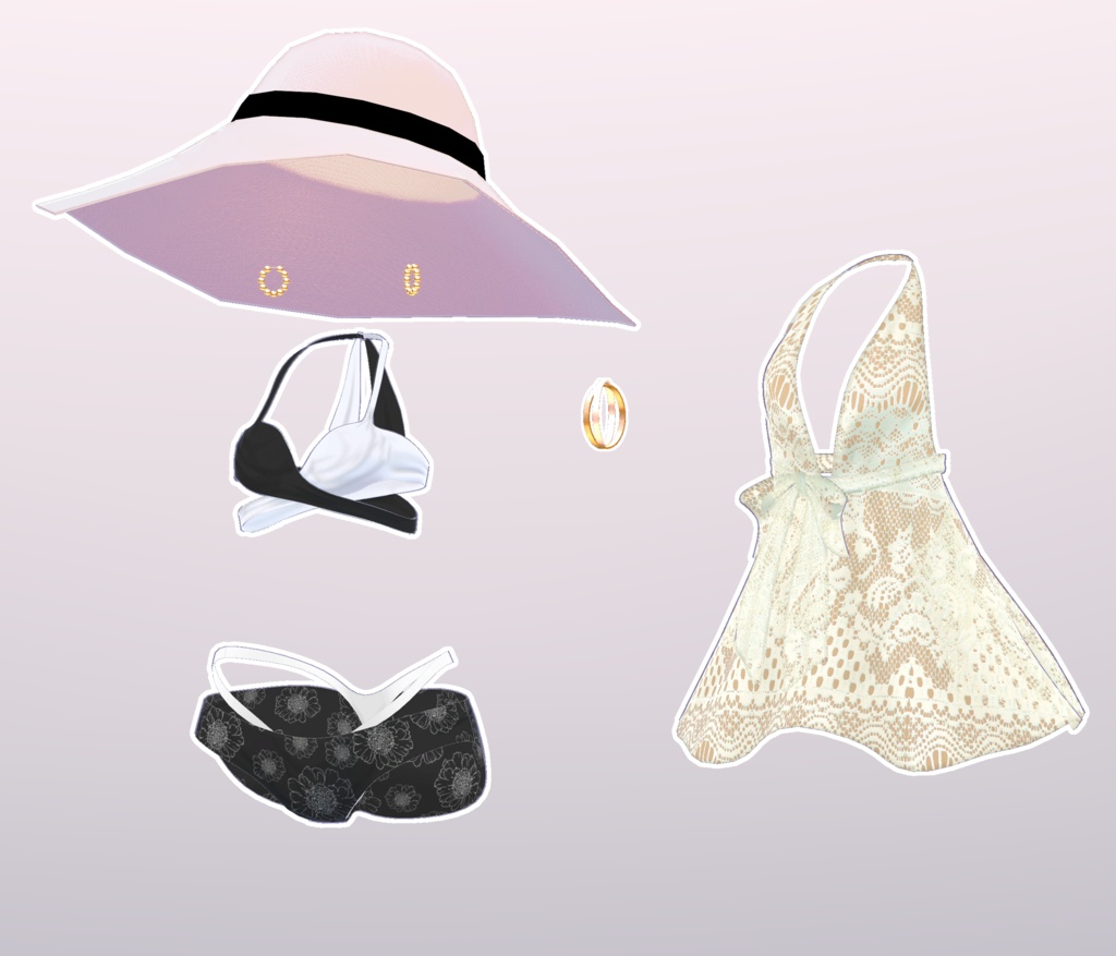 【VRChat】 8アバター対応 「トゥア・エスタ」