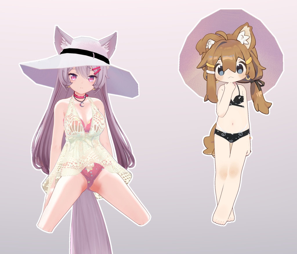 【VRChat】 8アバター対応 「トゥア・エスタ」