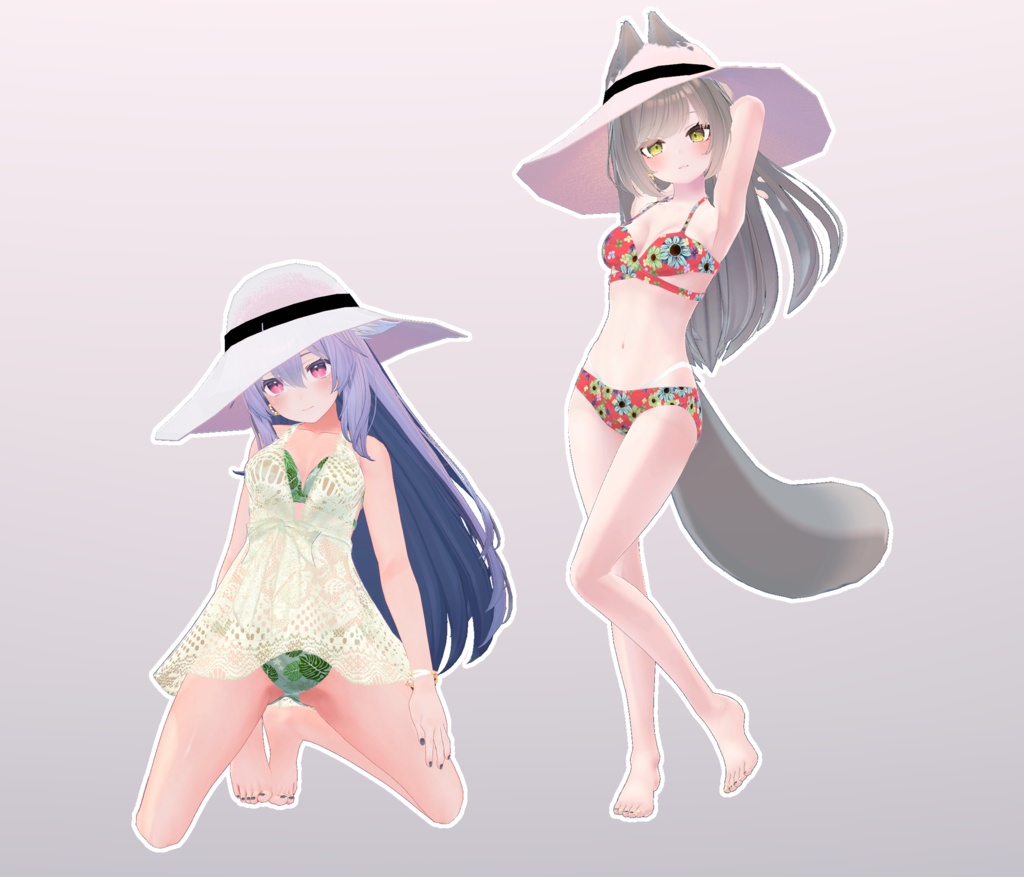 【VRChat】 8アバター対応 「トゥア・エスタ」