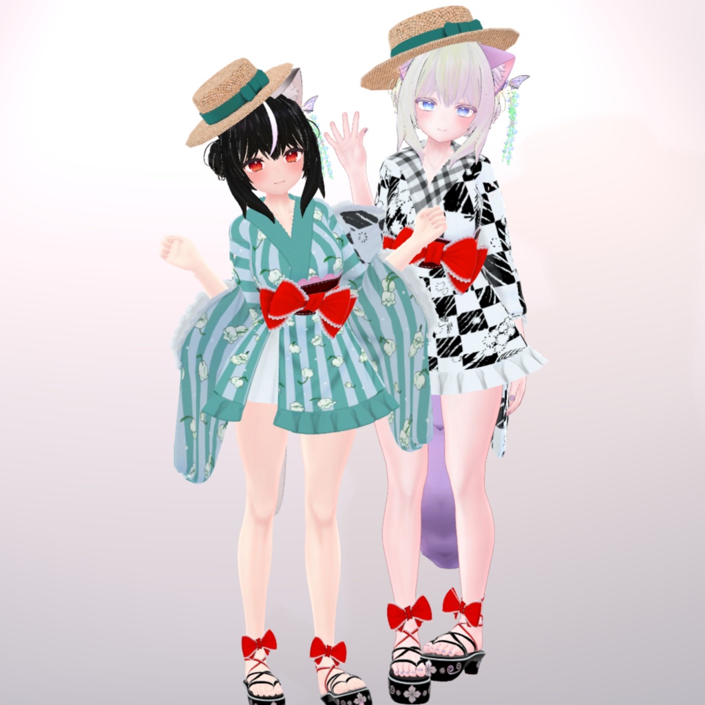 【VRChat】 4アバター対応 「すずらん」