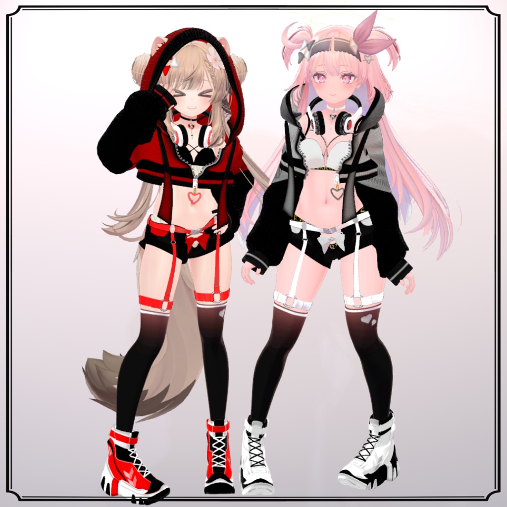 【VRChat】 6アバター対応 「ソナウェイブ」