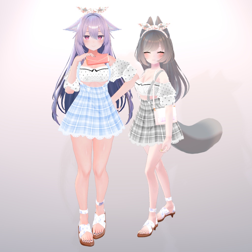 【VRChat】 7アバター対応 「Shine lady」