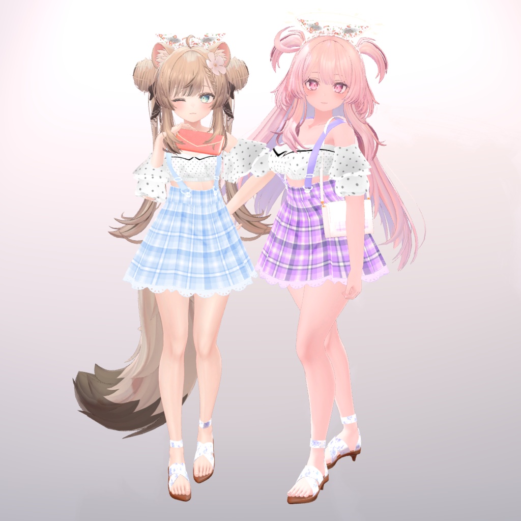 【VRChat】 7アバター対応 「Shine lady」