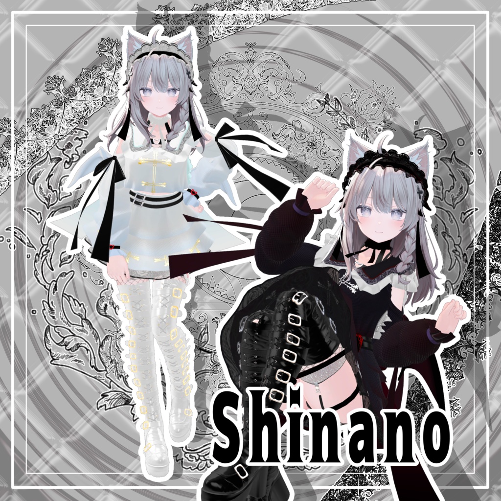 【VRChat】 8アバター対応 「魔界貴族ご令嬢」