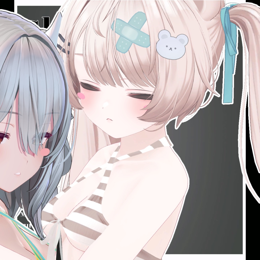 【VRChat】 10アバター対応「Monikini Shaster daisy」