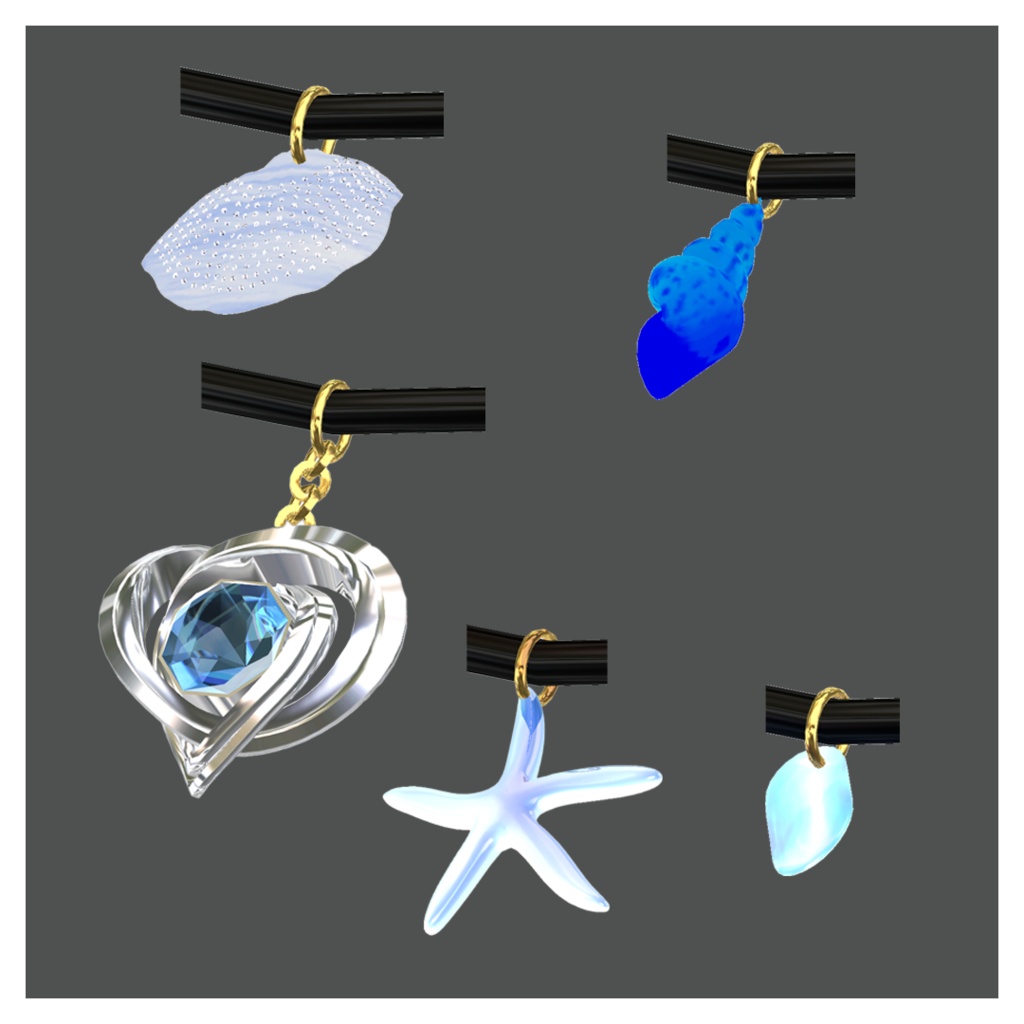 【VRChat】 10アバター対応「Monikini Shaster daisy」