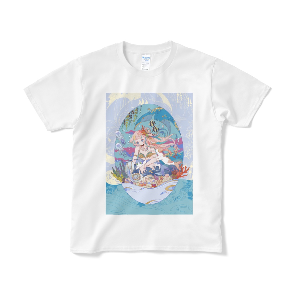 μ.Viola mermaid Tシャツ（短納期）〘３色６ﾊﾟﾀｰﾝ〙