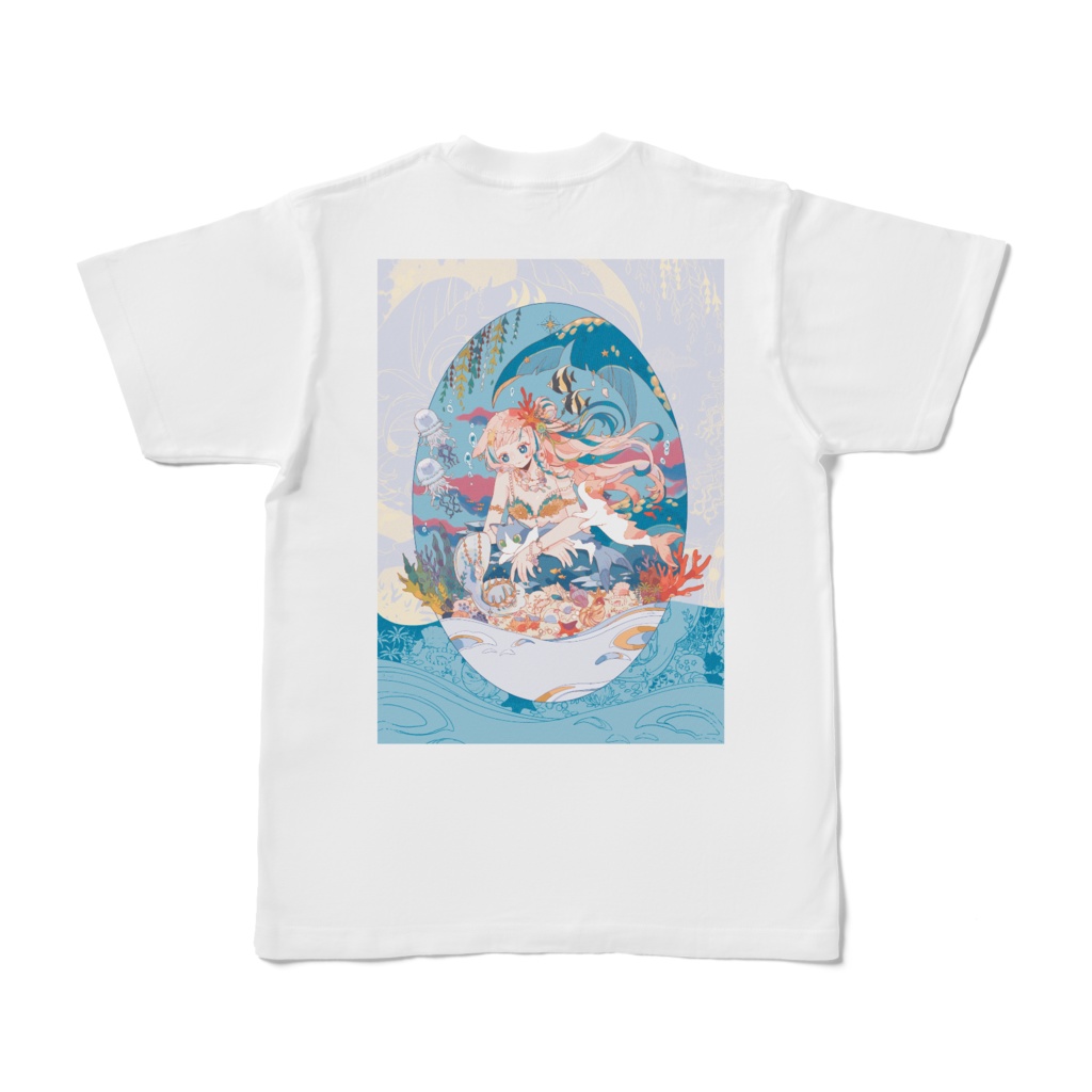 μ.Viola mermaid Tシャツ〘3色6パターン〙