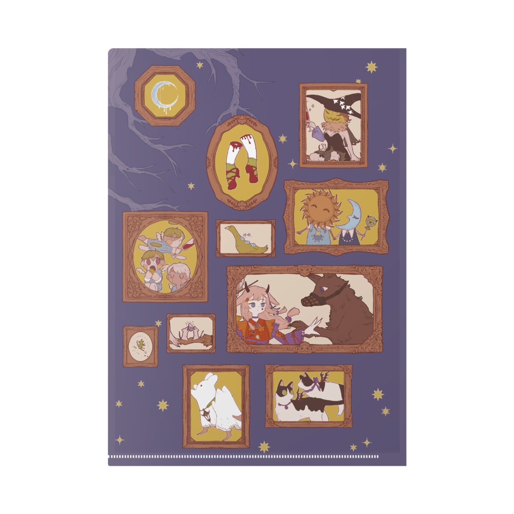 HALLOWEEN NIGHT★ 【A4 クリアファイル】2カラー