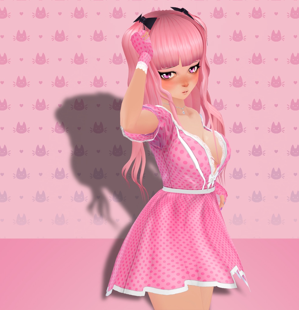 Princess pink dress (& Accesories)