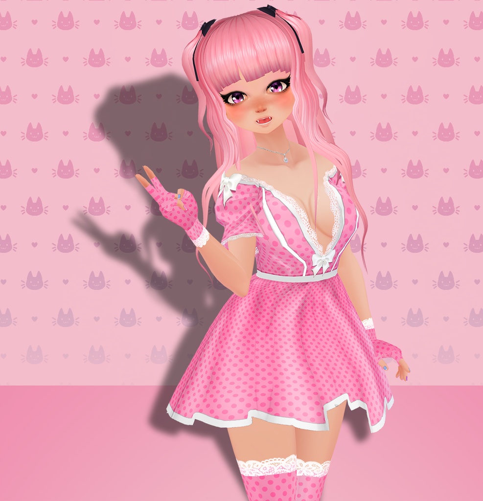 Princess pink dress (& Accesories)