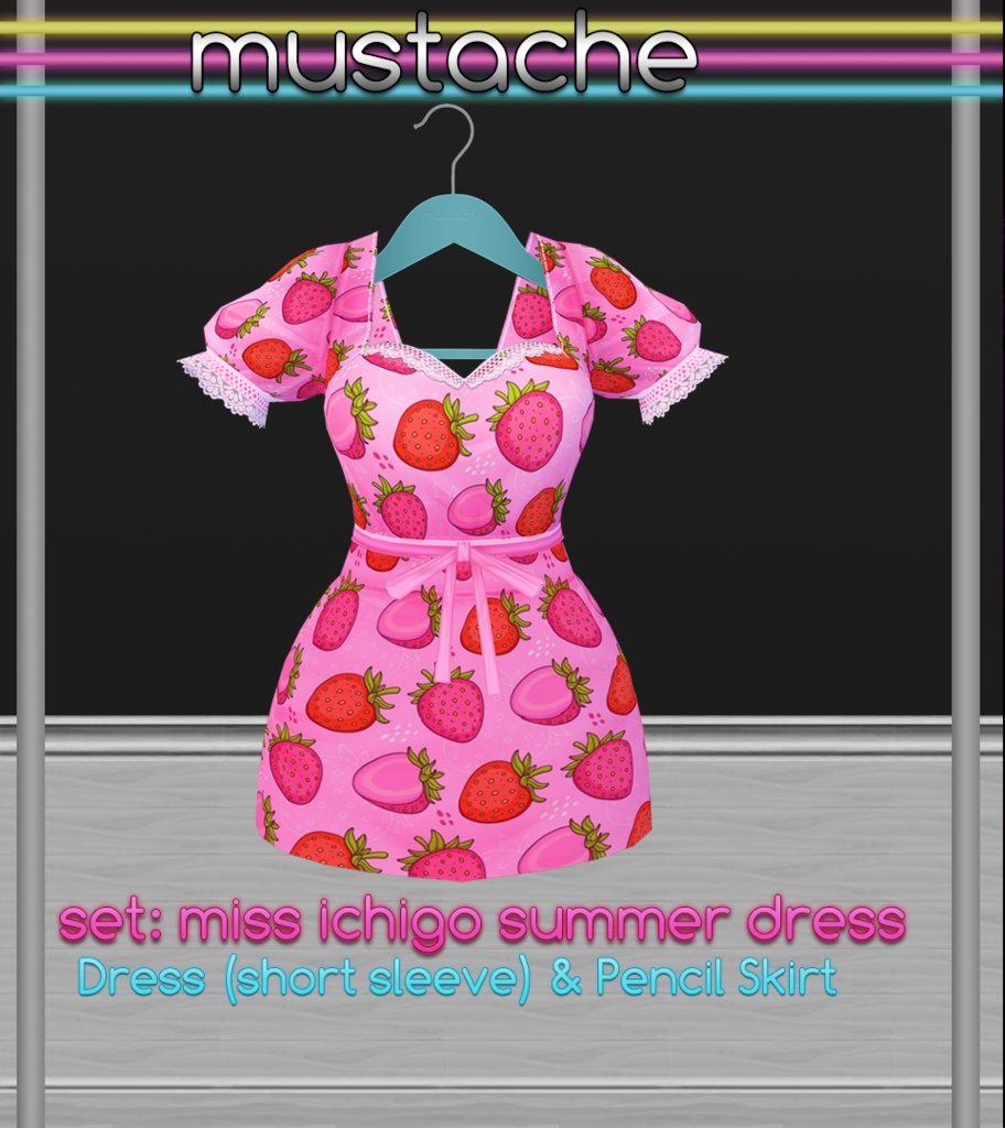 Miss Ichigo Summer Set - Dress + Bikini