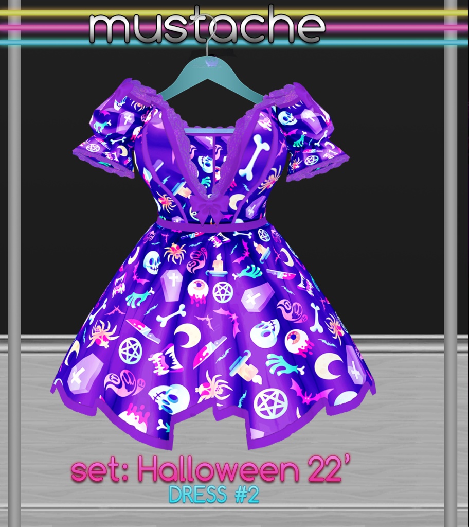 ๐ Halloween Dress pack ๐ Pretty dresses VTUBER
