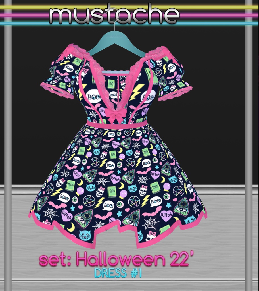 ๐ Halloween Dress pack ๐ Pretty dresses VTUBER