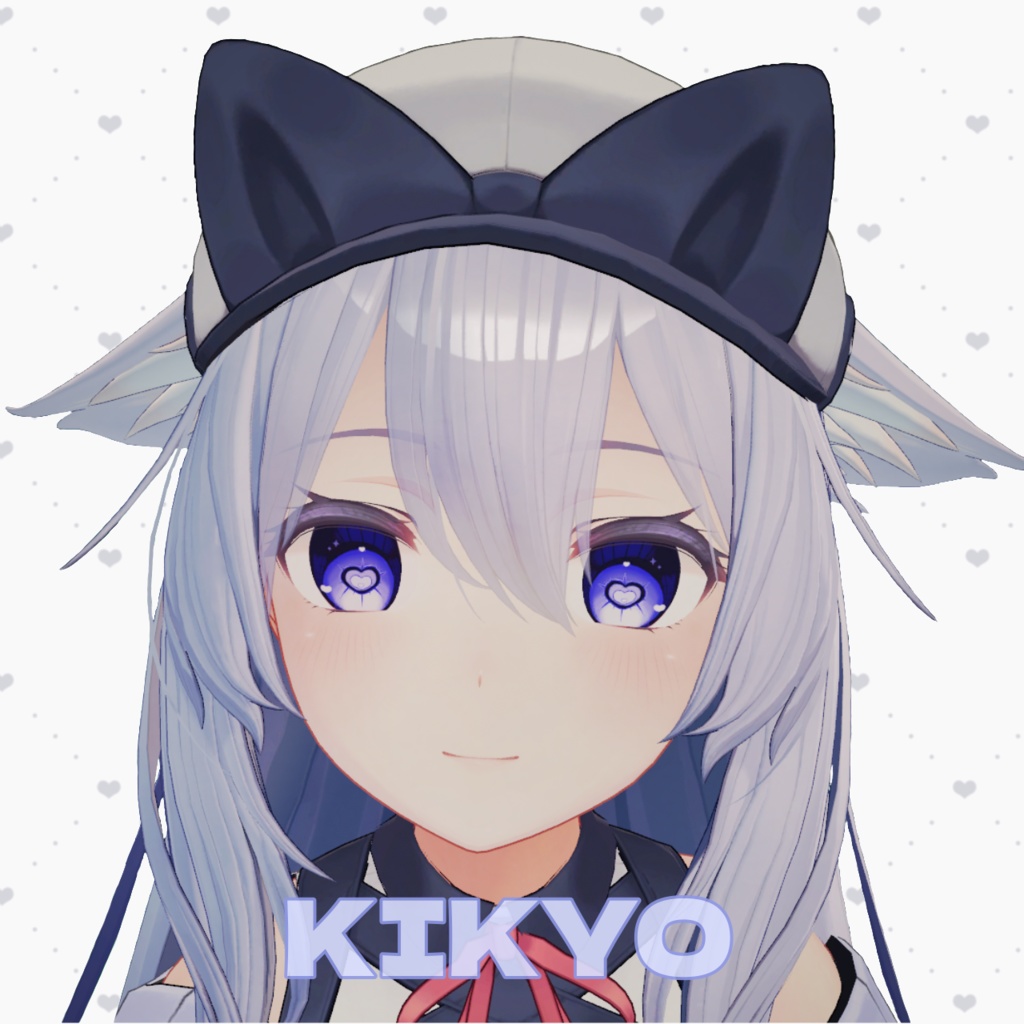 【無料】とげとげハートアイ【9アバター対応】