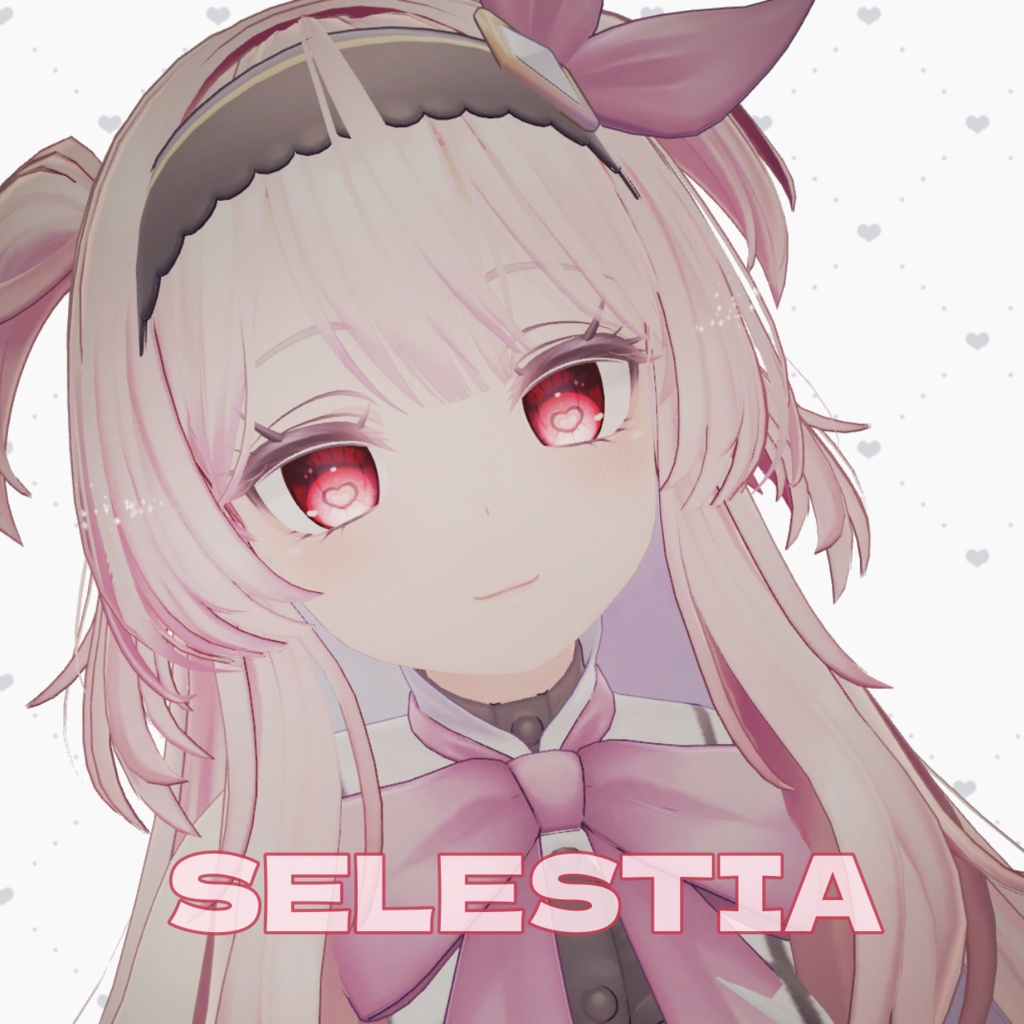 【無料】とげとげハートアイ【9アバター対応】