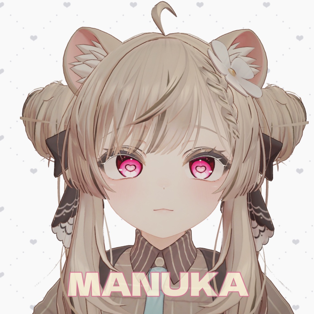 【無料】とげとげハートアイ【9アバター対応】