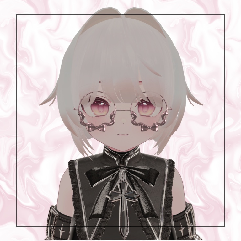 【無料】METAL RIBBON GLASSES