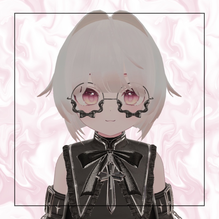 【無料】METAL RIBBON GLASSES
