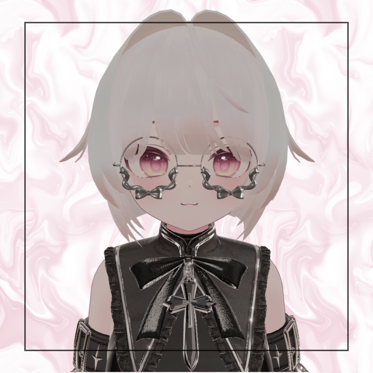 【無料】METAL RIBBON GLASSES