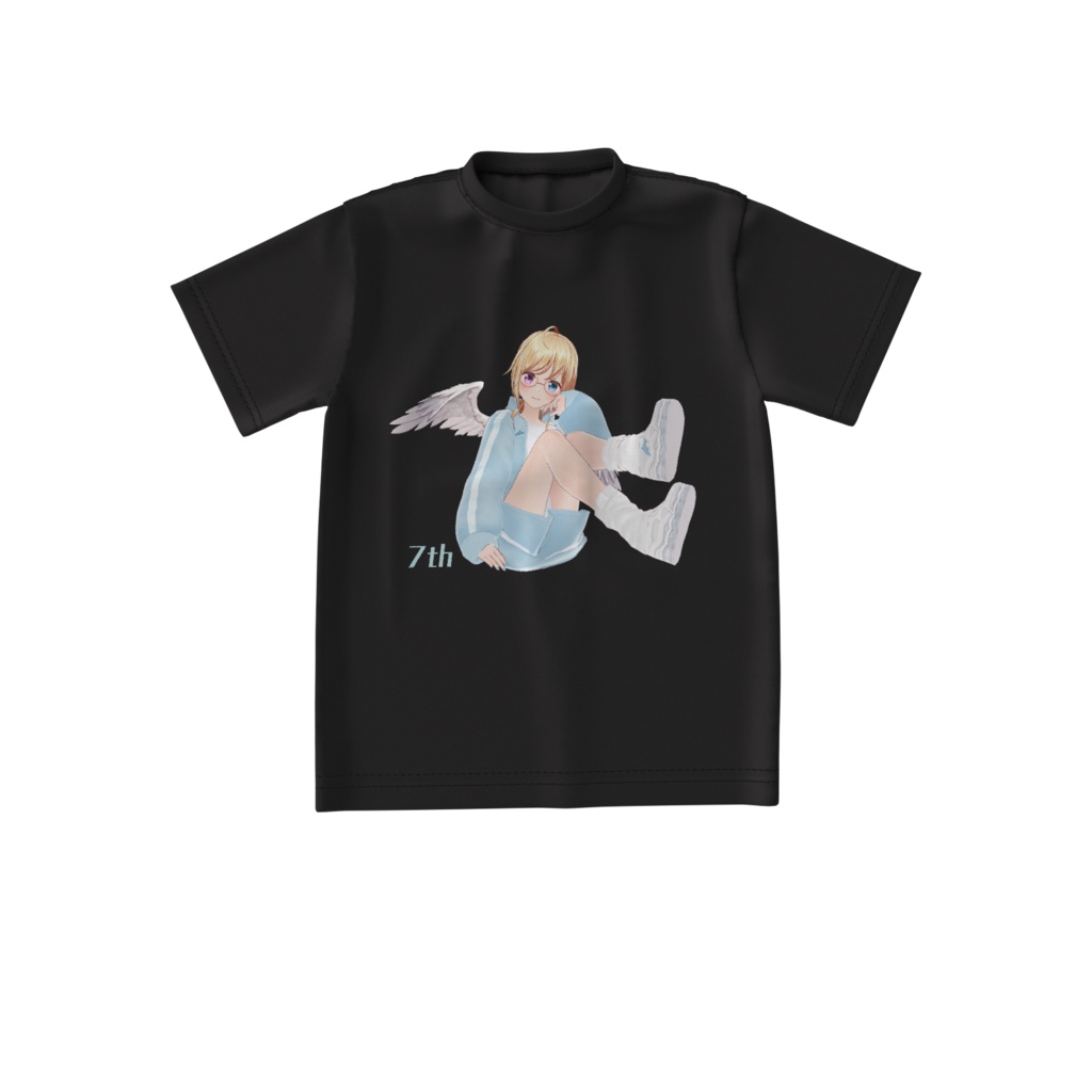 【期間限定】 7th AnniversaryビッグシルエットT【Black】