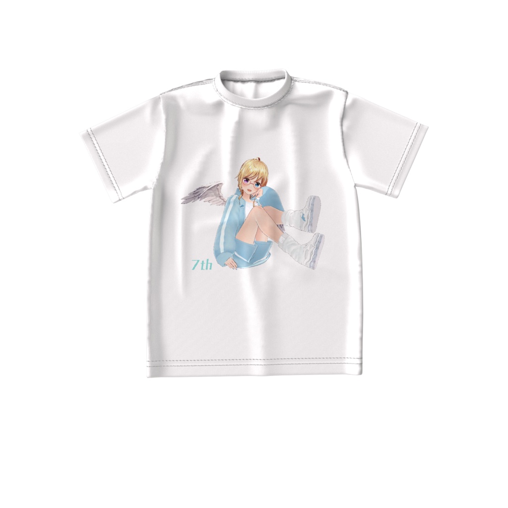 【期間限定】 7th AnniversaryビッグシルエットT【White】