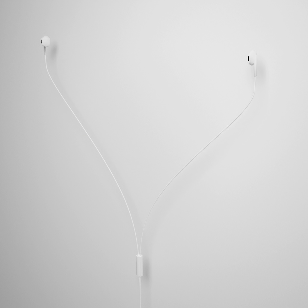 【VRChat用(SDK2/3対応)】青春イヤフォン【無料】