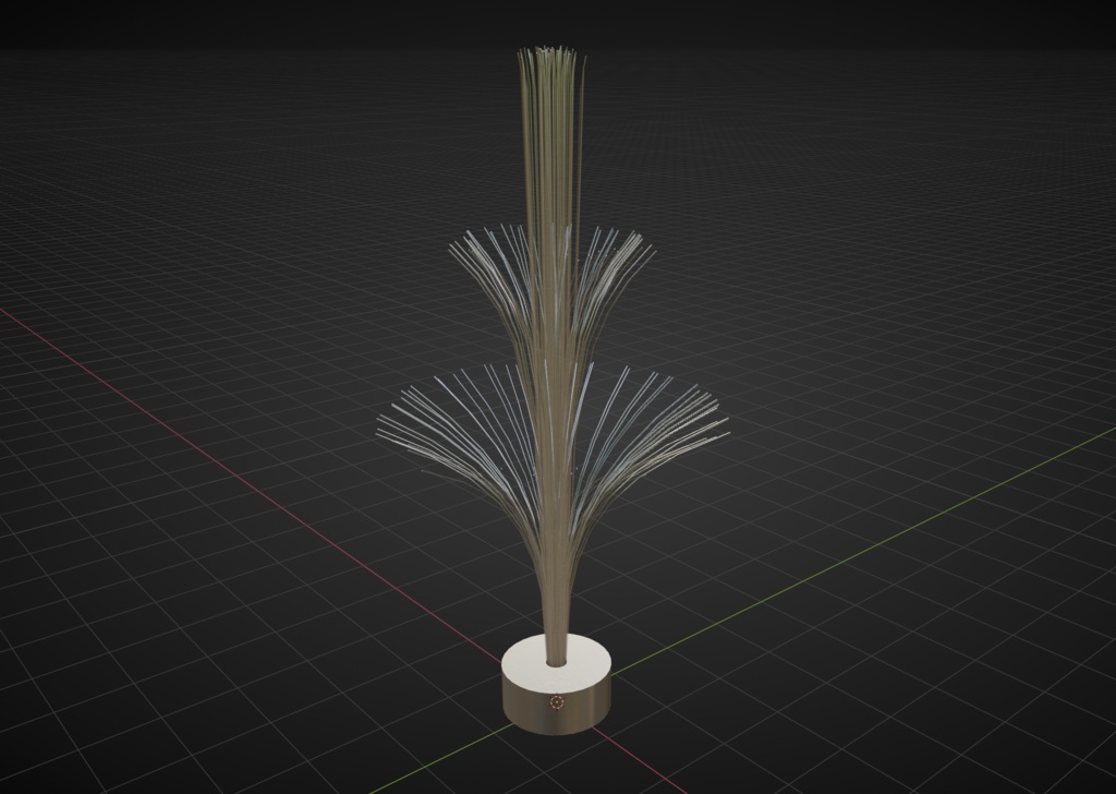 【無料3Dモデル】クリスマスっぽい卓上インテリア【VRChat向け】