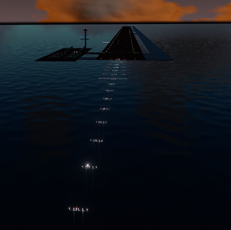 【3Dモデル】3000m滑走路