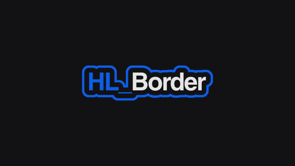 HL_Border｜縁取りプラグイン