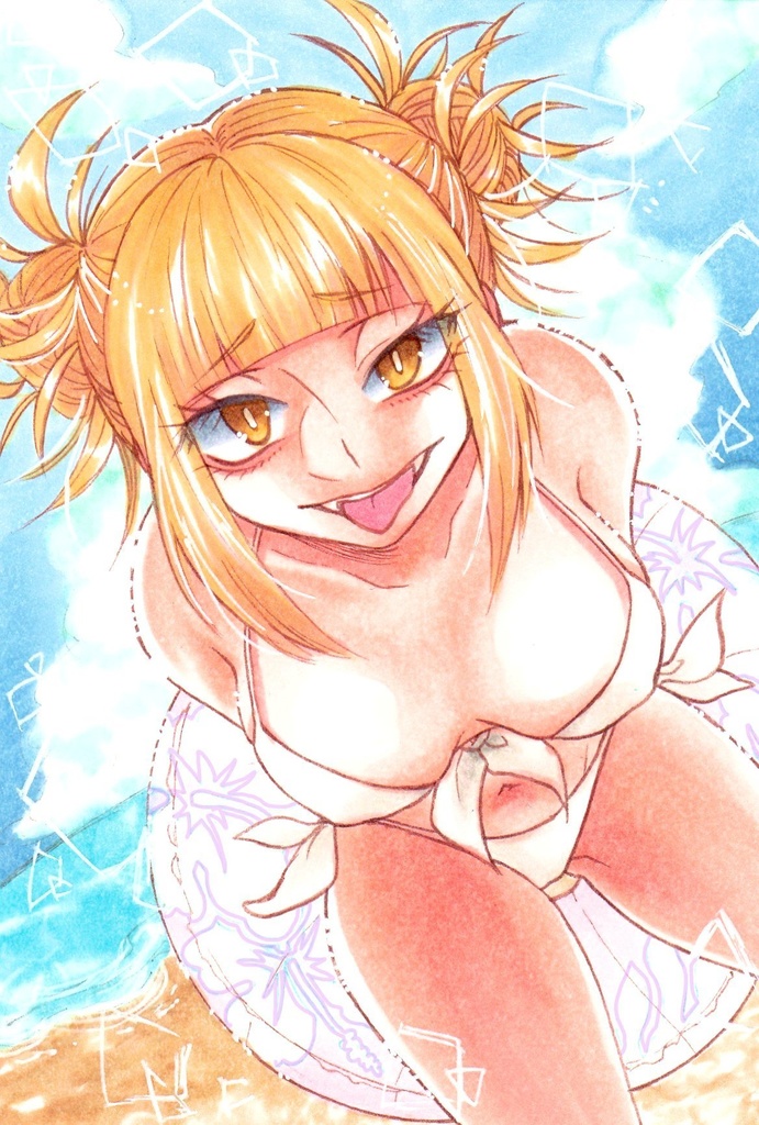 葉書サイズイラスト原画