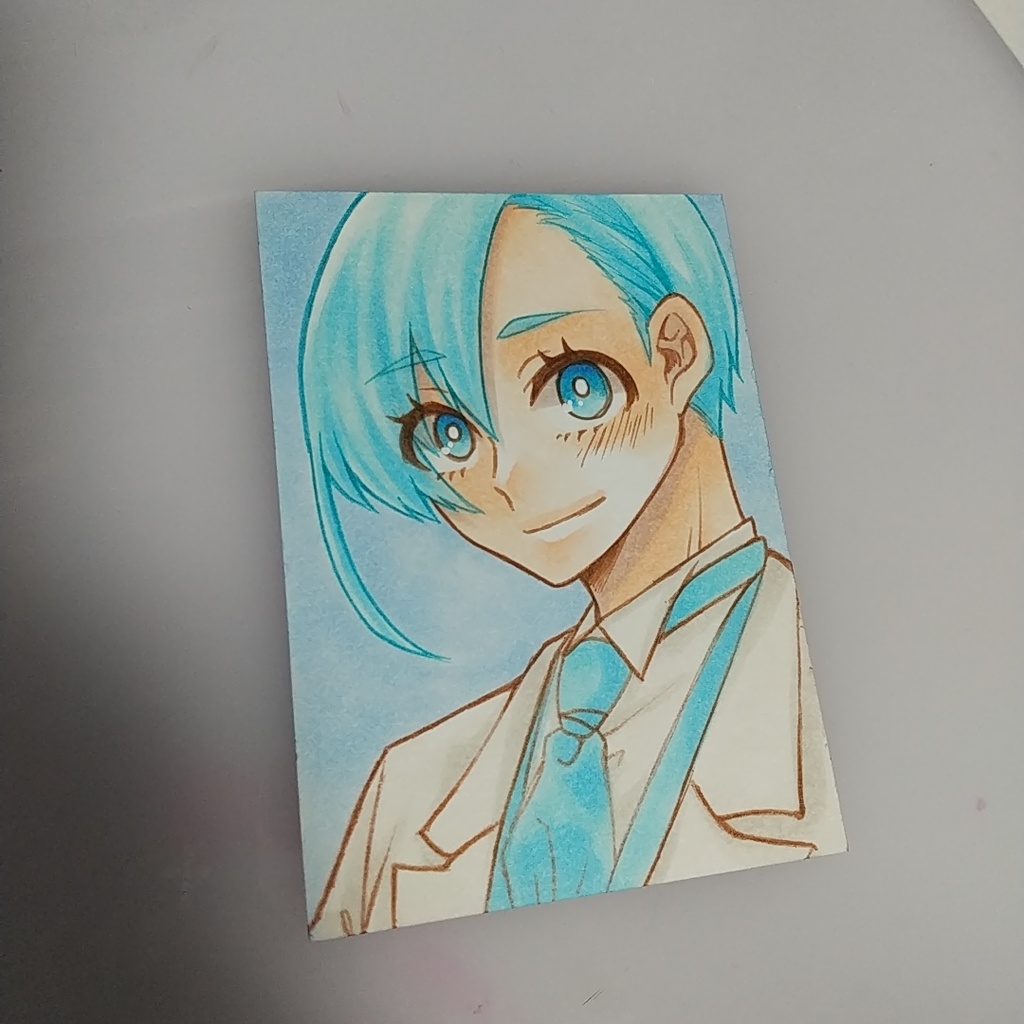 ブルーロックトレカサイズ原画