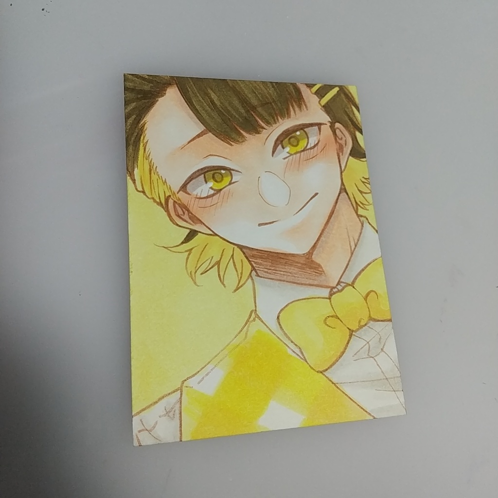 ブルーロックトレカサイズ原画