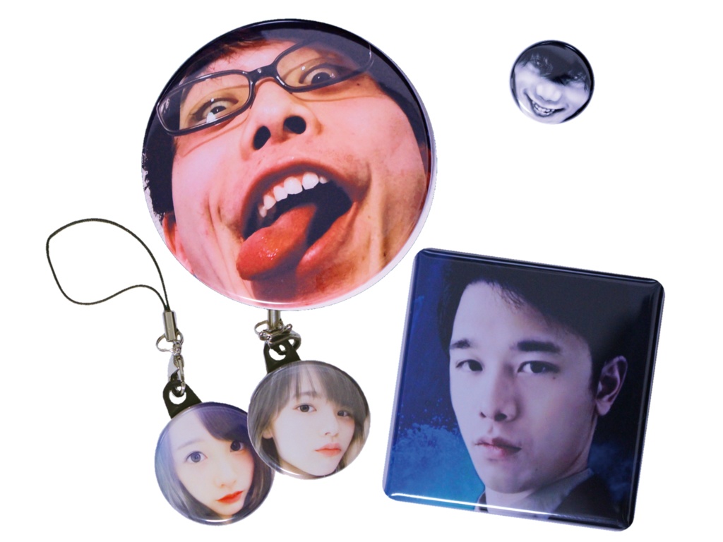 NenotaNi Face 缶バッジ　新作セット