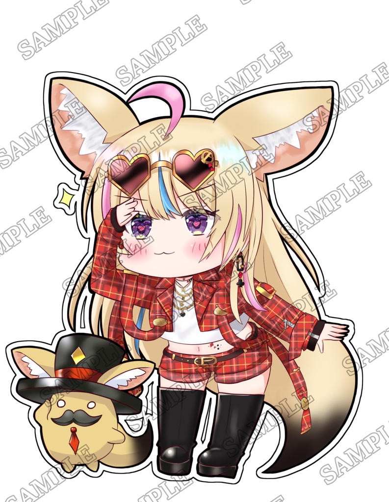 非公式　新衣装ポルポル＆座員のアクリルジオラマ