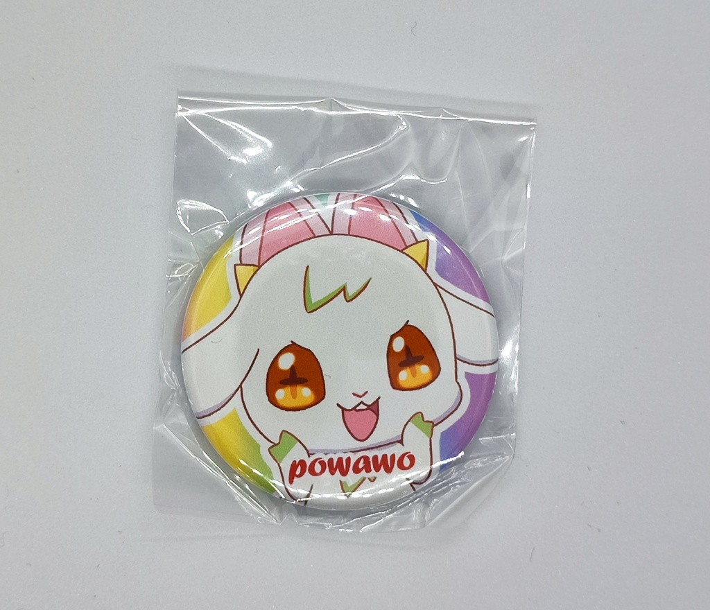 【全3種類】ぽわを・アミーナ・キャミィ缶バッジ【けもケット13初頒布物】