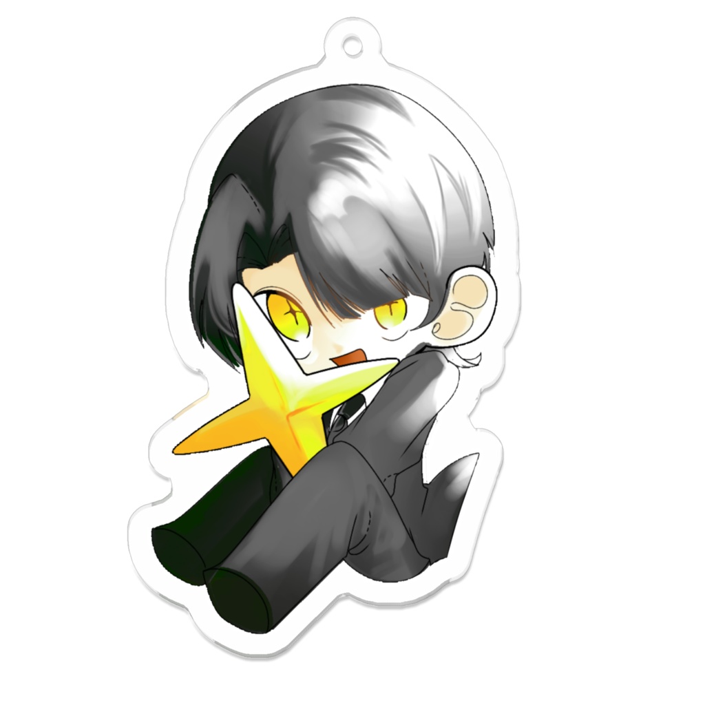 黒田マキ 星 アクリルキーホルダー