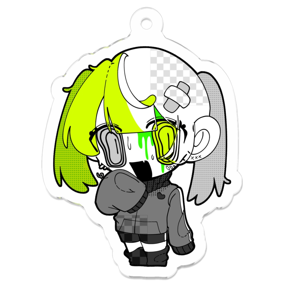 ジャージツインテ グリーン