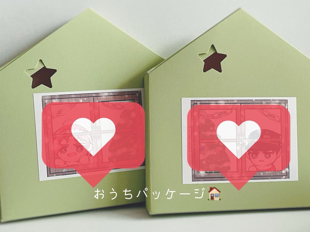 ダウン風ベストセット(J黒Kグリーン)