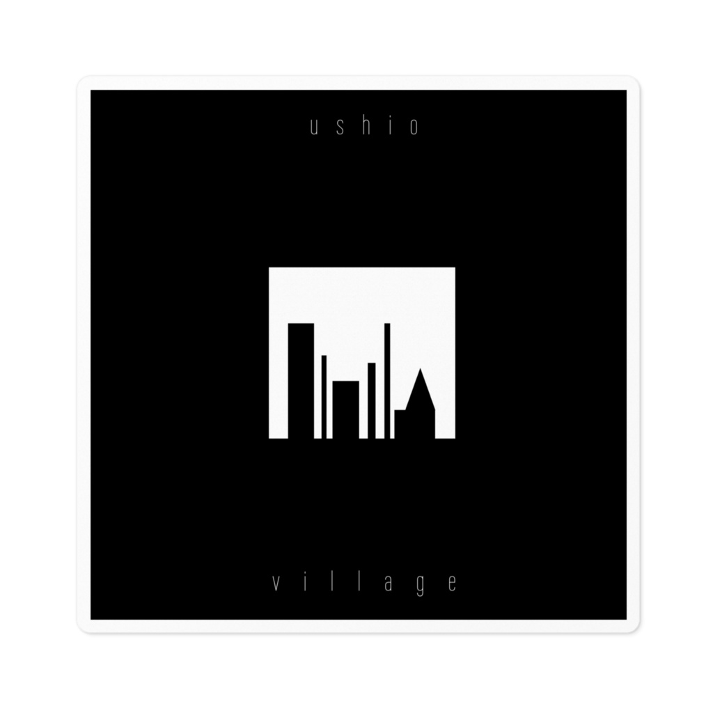 "village" アートワークステッカー