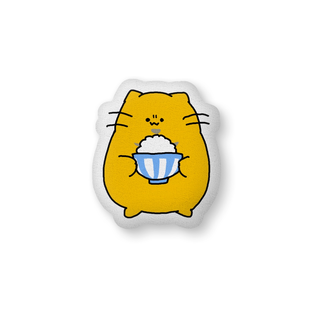 どんぶり猫のもちもちクッション