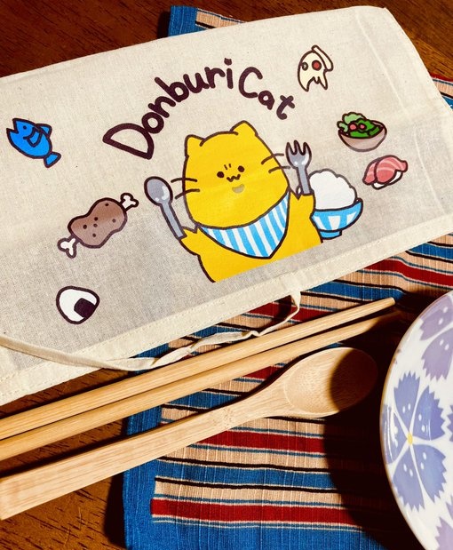 どんぶり猫のカトラリーセット