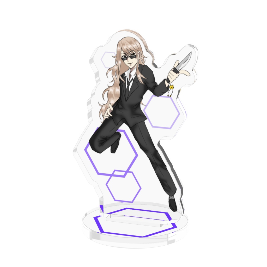 薩摩ニキのアクリルフィギュア（小さめ）