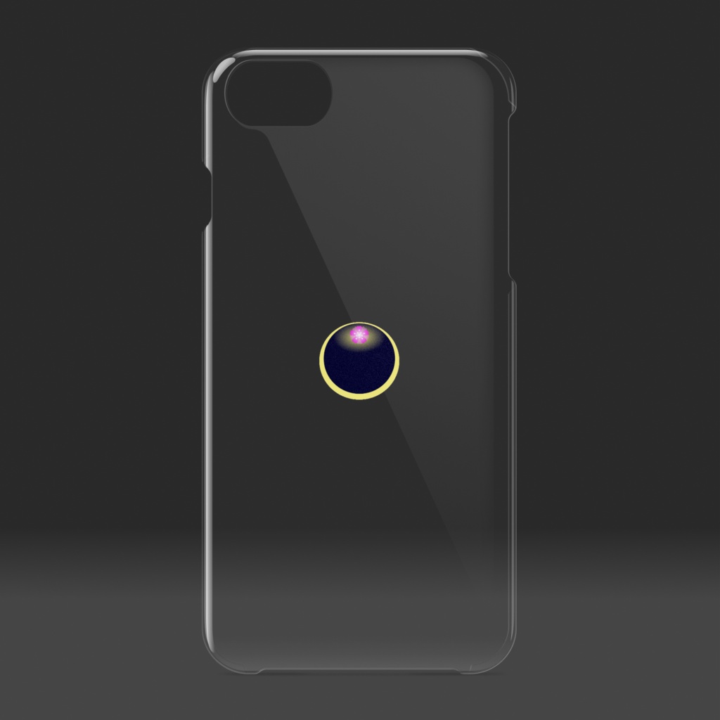 iPhoneクリアケース - 税理士バッジマーク入り