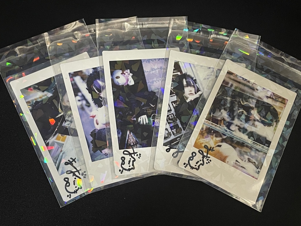 猫(まお)ゴスロリデートなチェキ