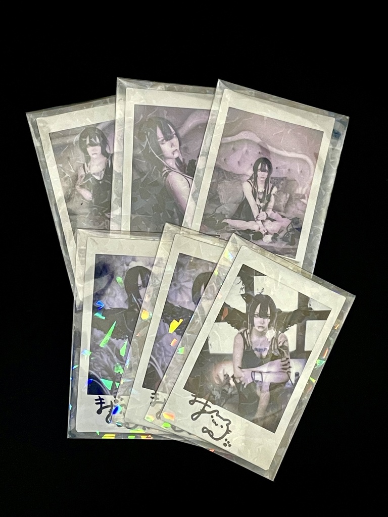 猫(まお)堕天使なチェキ