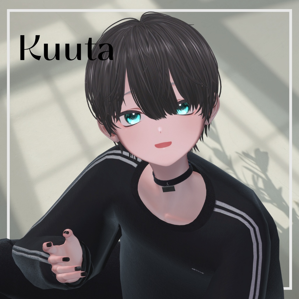 【11アバター対応】Feather Mash Hair(フェザーマッシュヘア)【3D髪型/VRChat想定】